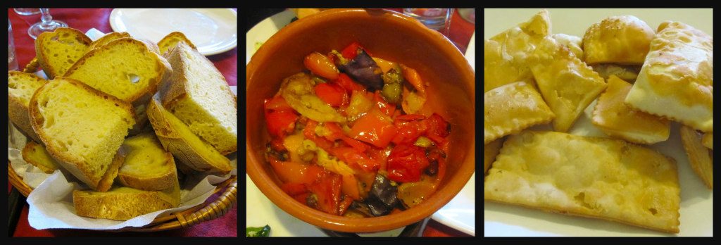 Breads and Peperonata