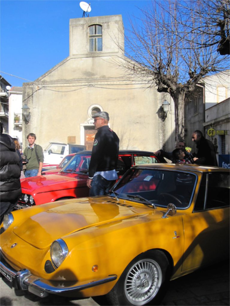 Italian car show