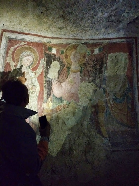 Matera cave church