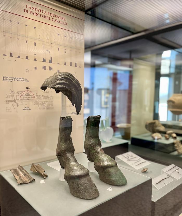 Ancient Roman bronze artifact
