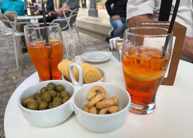 Aperitivo in Italy