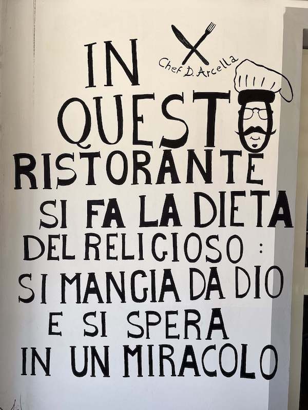 Italian sign