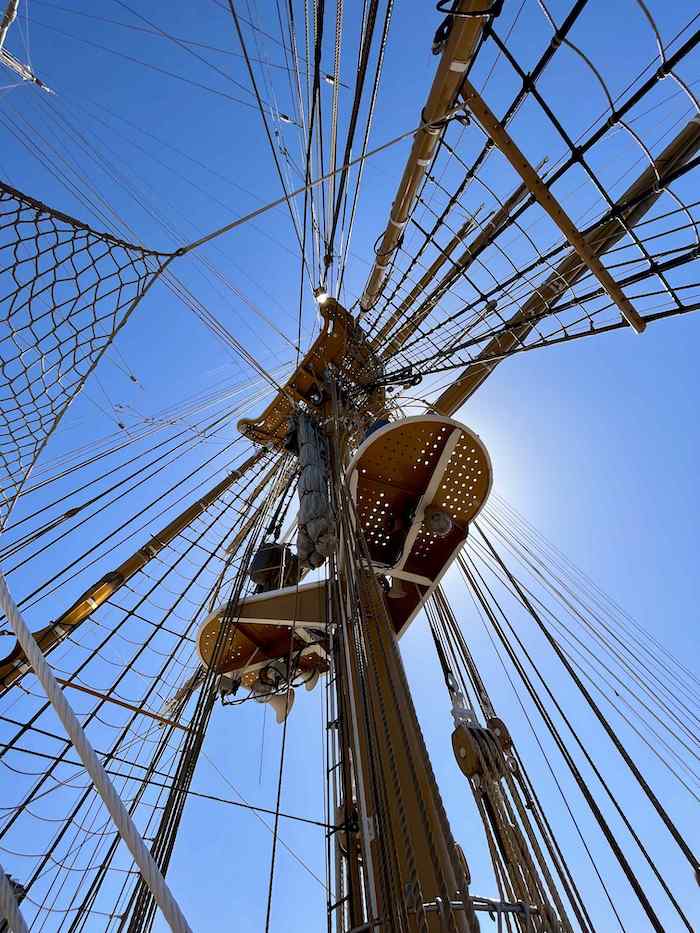 Amerigo Vespucci mast