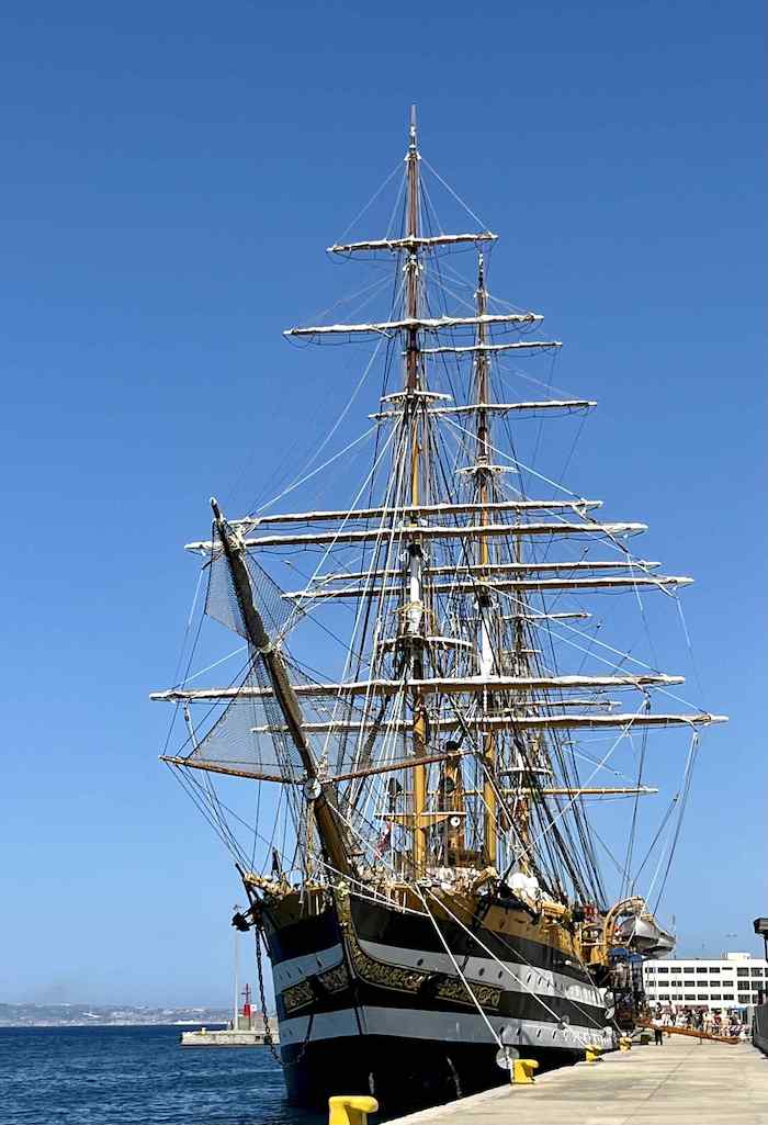 Italian Navy training ship