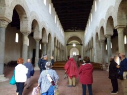 The magnificent cathedral of Santa Maria Assunta in Gerace Cathedral sanctuary in Gerace