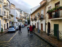 Walking through Pizzo's old town Pizzo, Calabria