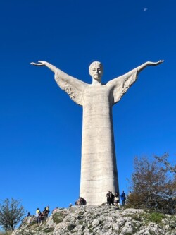 Jesus statue in Italy